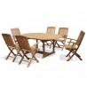 Oxburgh Extending Table and Chairs Set