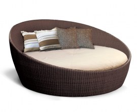 Poly-Rattan Patio Day Bed