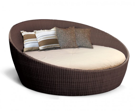 Marbella Poly-Rattan Garden Day Bed