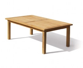 Gladstone Teak Rectangular Garden Dining Table - 2m