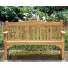 Runnymede 3 Seater Teak Garden Bench - 1.5m