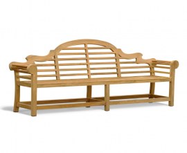 Teak Lutyens-Style Bench 2.7m