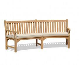 Rounded Garden Bench