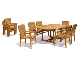 Oxburgh Extending Table and Chairs Set