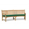 Curved Outdoor Bench