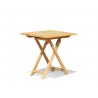 Lymington Square Teak Folding Table - 70cm