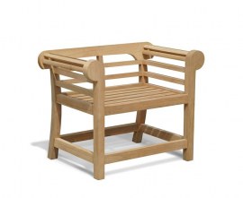 Lutyens-Style Scrolled Armchair