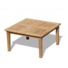 Winchester Square Teak Coffee Table - 90cm