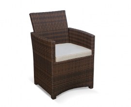 Azure Wicker Outdoor Armchair