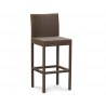 Outdoor Wicker Rattan Bar Stool with Back