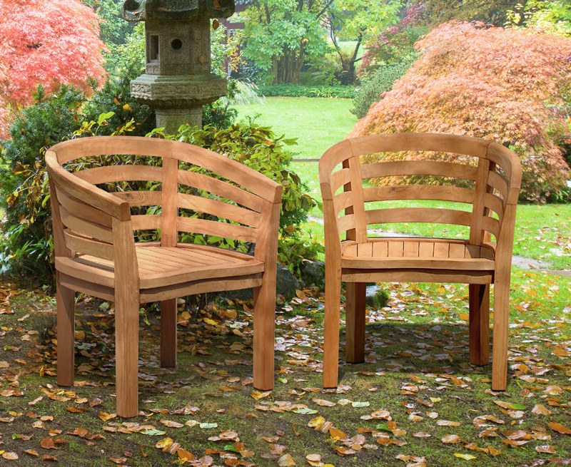 Bloomsbury Teak Banana Chair