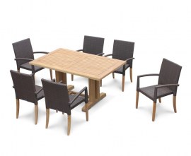 Rectory and St Moritz Garden Dining Set