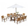 Winchester Teak Garden Set with Antibes Chairs