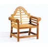 Lutyens-Style Teak Armchairs