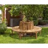 Teak Circular Tree Bench - 1.80m