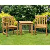 York Teak Garden Conversation Set