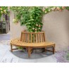 Teak Half Circle Tree Seat