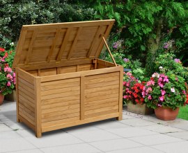 Teak Garden Storage Chest