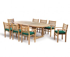 Oxburgh 8 Seater Garden Dining Set