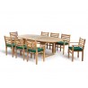 Oxburgh 8 Seater Garden Dining Set