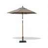 2m Wooden Garden Parasol