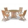 4 Seater Teak Garden Dining Set