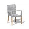 St. Moritz Stacking Garden Armchair in Grey