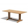 Cornwall Rectangular Teak Garden Table – 1.8m