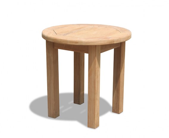 Teak Garden Side Table - 50cm