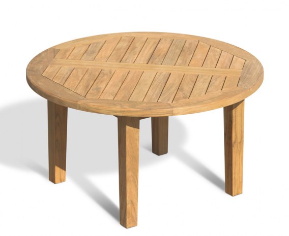 Winchester Round Teak Garden Coffee Table – 90cm