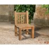 Chunky Teak Garden Dining Chair