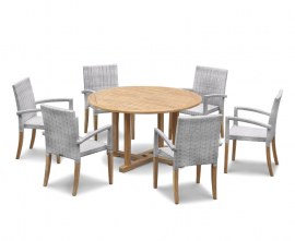 Sissinghurst Teak Outdoor Dining Set