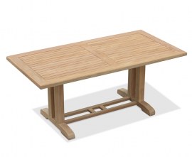 Rectory Rectangular Teak Garden Table - 1.8m