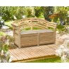 Wellington Garden Storage Bench - 1.65m