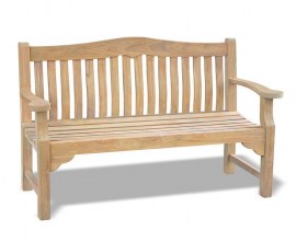 Teak Commemorative Bench