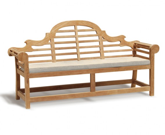 Lutyens-style Outdoor Bench Cushion - 4 Seater