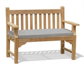 2 Seater Garden Bench Cushion - 1.2m/4ft