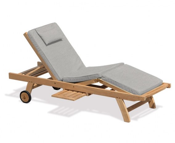 Teak Recliner Sun Bed