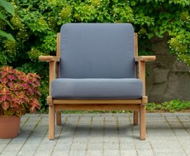 Teak Deep Seated Armchair