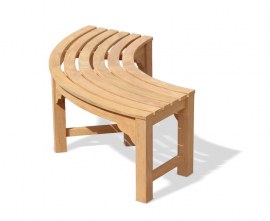 Cosmos Teak Tree Bench Quarter