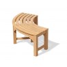 Cosmos Teak Tree Bench Quarter
