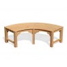 Cosmos Teak Tree Bench Quarter