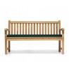 York Teak Park Bench - 1.5m