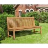 Reigate Teak 4 Seater Dining Bench - 1.8m