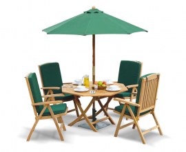 Lymington 4 Seater Garden Dining Set