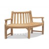 Teak Quarter Tree Seat with Arms