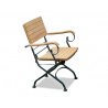 Black Bistro Armchair