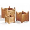 Versailles Teak Garden Planters - S, L & XL, Set of 3