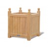 Square Teak Planter - Large