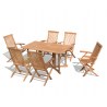 Byron Teak Garden Dining Set